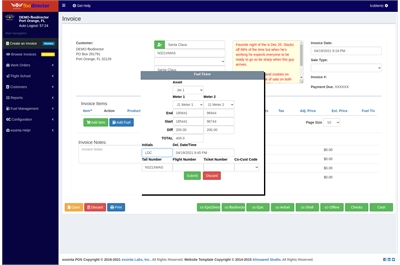 Creating an Invoice in FBO Director, Step 5, Add Fuel to Invoice